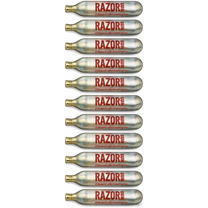 Dujų balionėliai RazorGun 10vnt