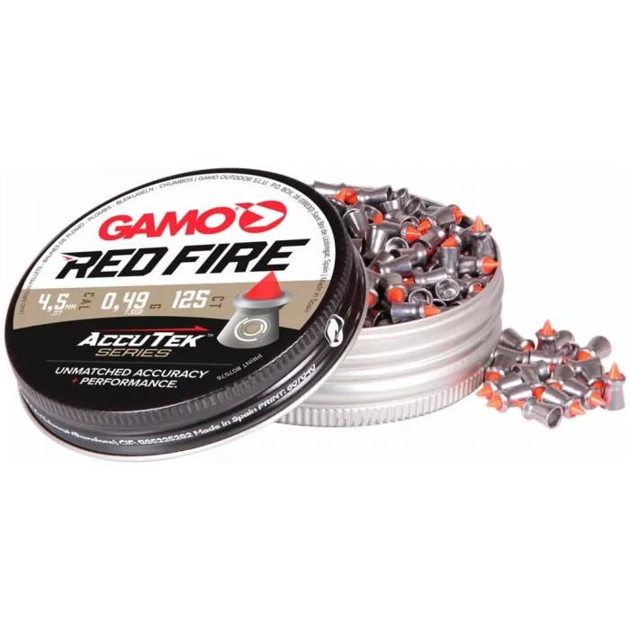 Šoviniai Gamo Red Fire 4,5 mm 125 vnt.
