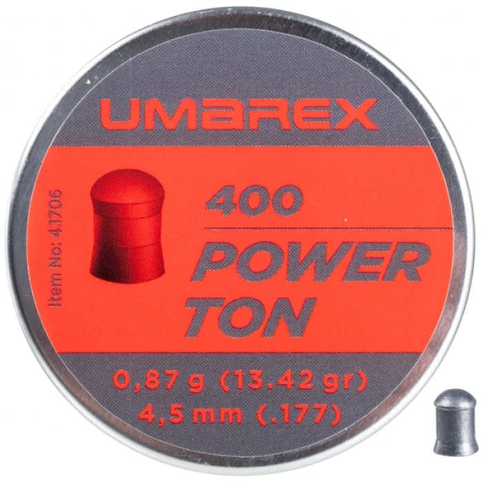 Šoviniai UMAREX Power Ton 4,5 mm 400 vnt.