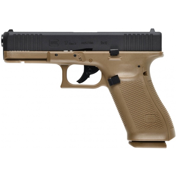 Pneumatinis pistoletas Glock 17 gen.5 Blow-Back coyote [Umarex]