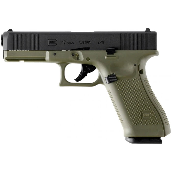 Pneumatinis pistoletas Glock 17 gen.5 Blow-Back Green [Umarex]