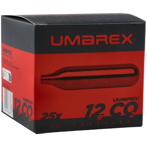 Dujų balionėliai Umarex CO2 12G. 25 vnt.
