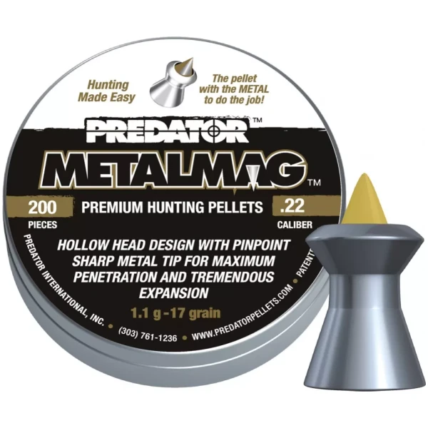 Šoviniai JSB Predator Metalmag 5,5 mm 200 vnt.
