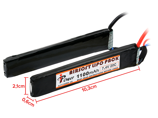 Baterija Li-Po 7,4V 1100 MAH T-CONNECT - Image 2